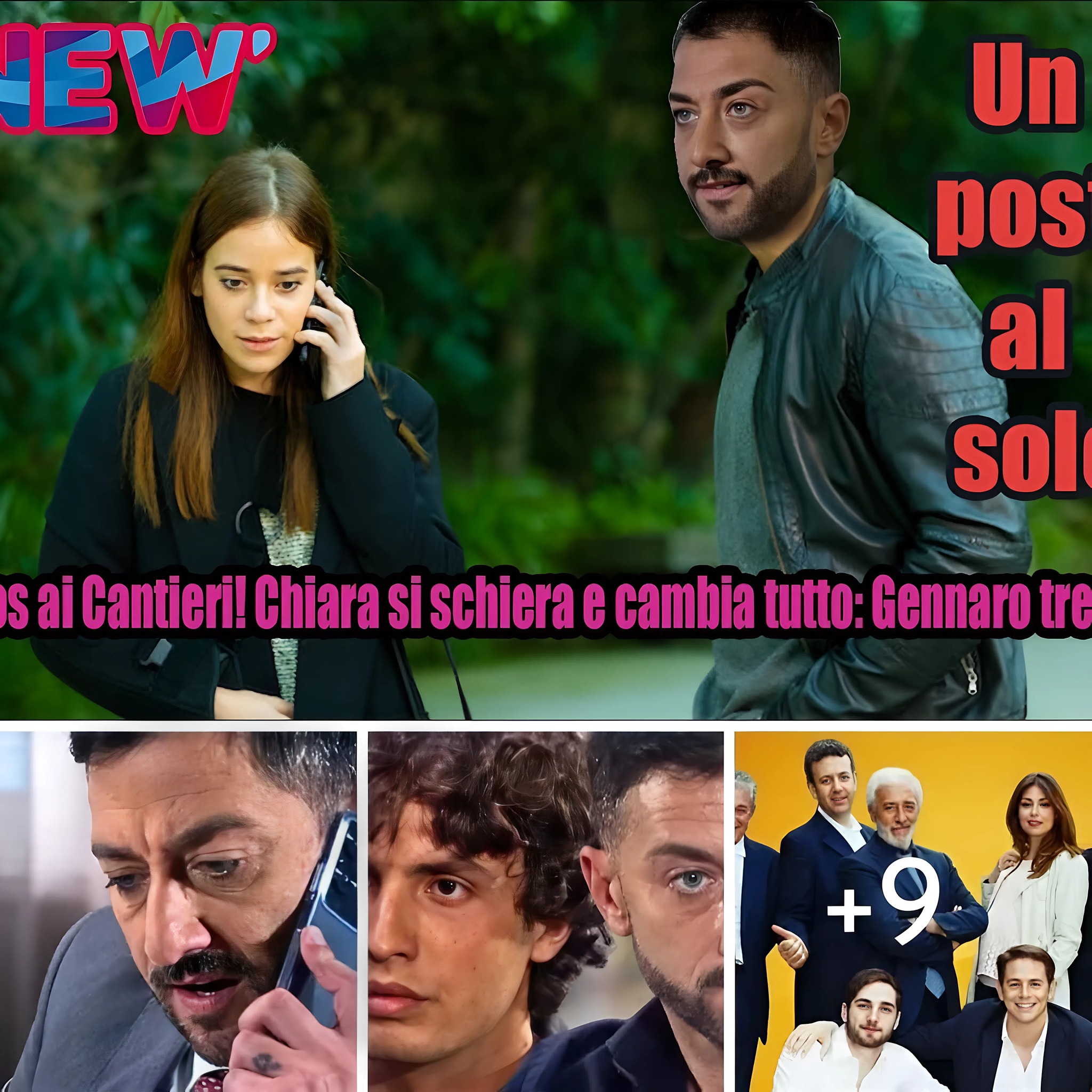 Un Posto al Sole: Caos ai Cantieri! Chiara si schiera e cambia tutto: Gennaro trema