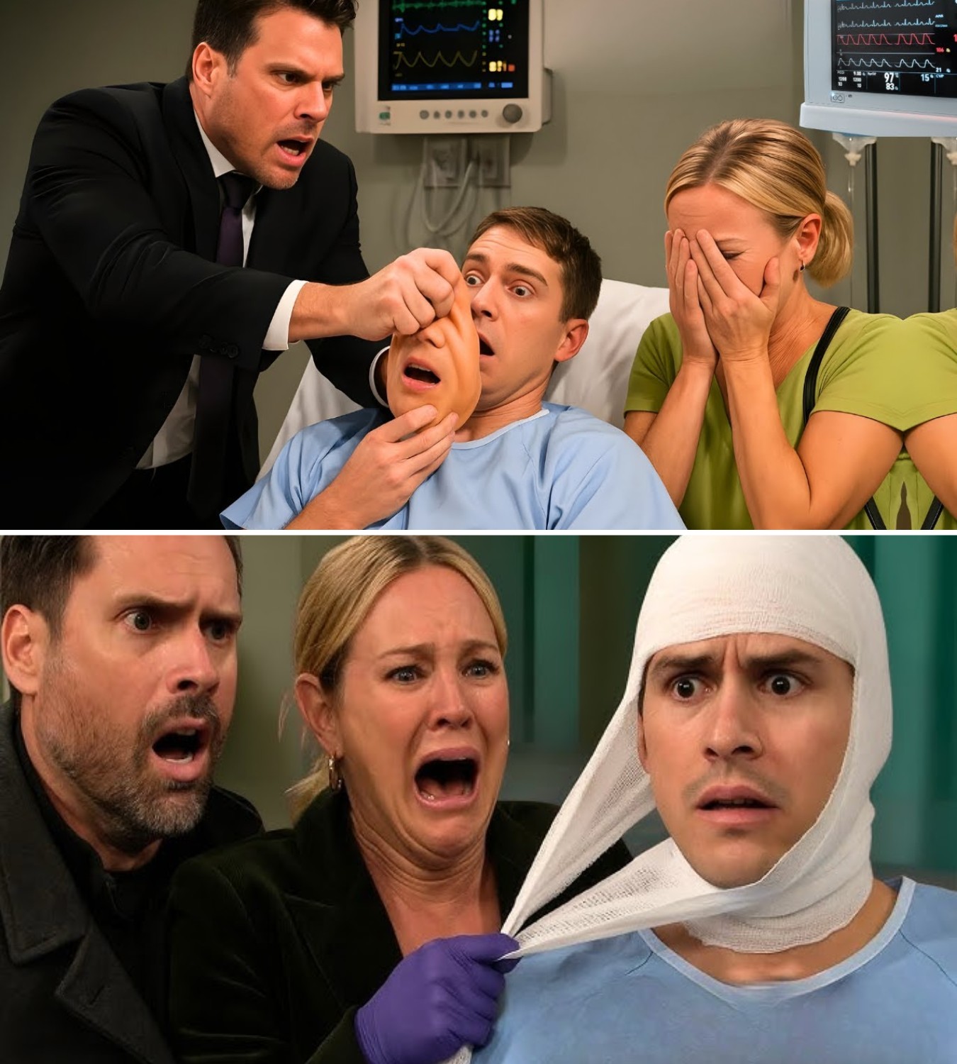 “WHO ARE YOU?!” IT’S NOT NOAH!” Nick Unmasks the Fake Noah — Sharon Screams “Where’s My Real Son?!