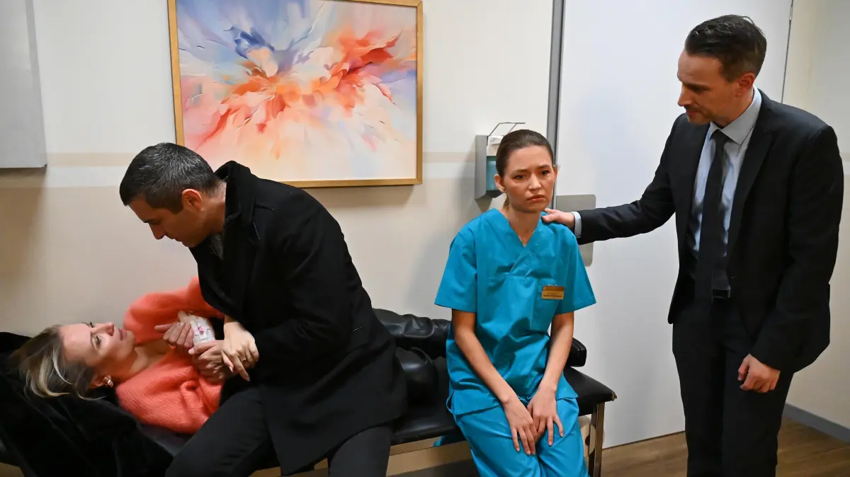 AWZ-Folge 4871 auf RTL+: Isabelle muss ins Krankenhaus